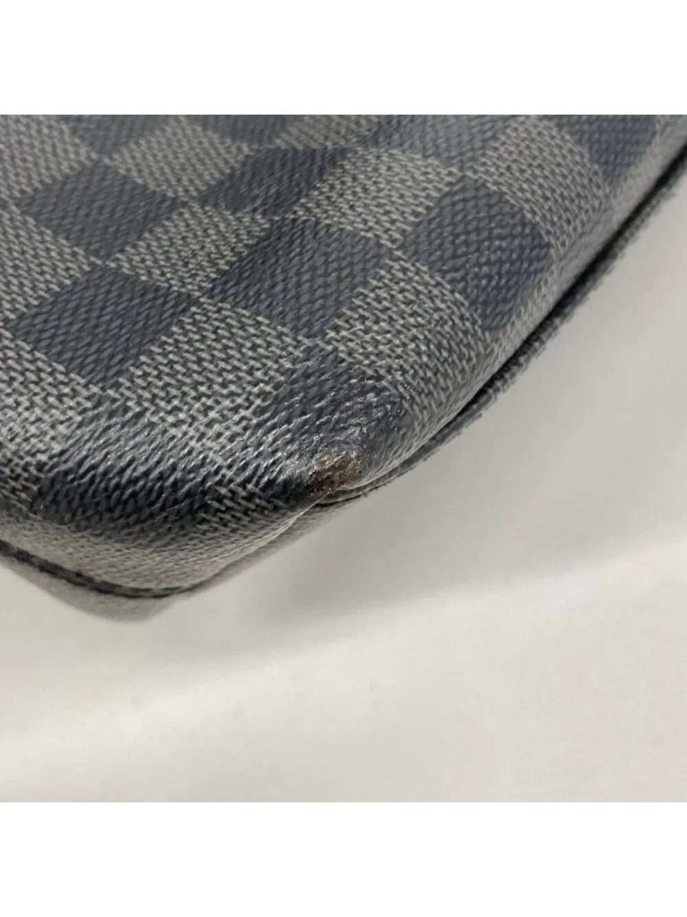 Louis Vuitton Handbag Damier Graphite Anton Tote Black Gray